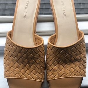Everlane City woven leather Sandal-Size 8